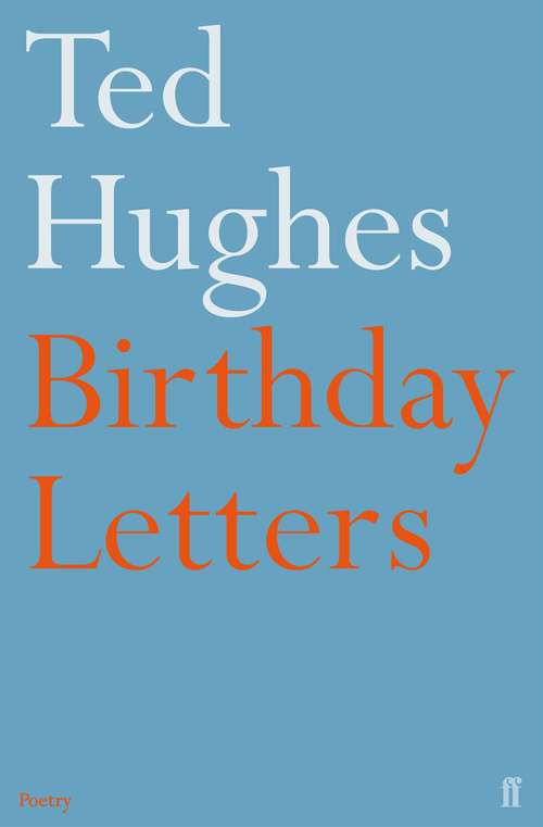 Book cover of Birthday Letters: Poems (Main)