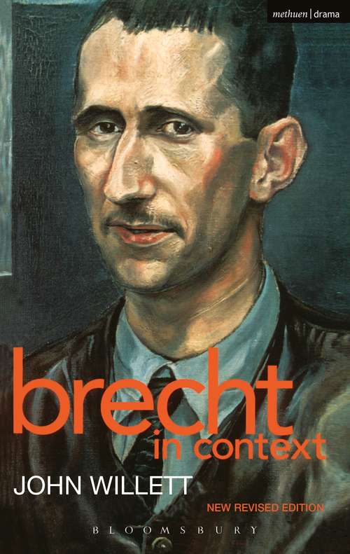 Book cover of Brecht In Context: Comparative Approaches (2)