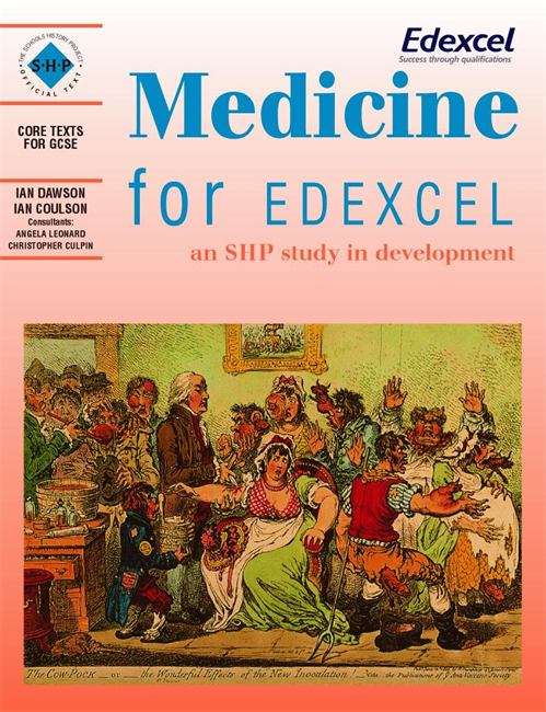 Book cover of Medicine for Edexcel: An SHP Study in Development (PDF)