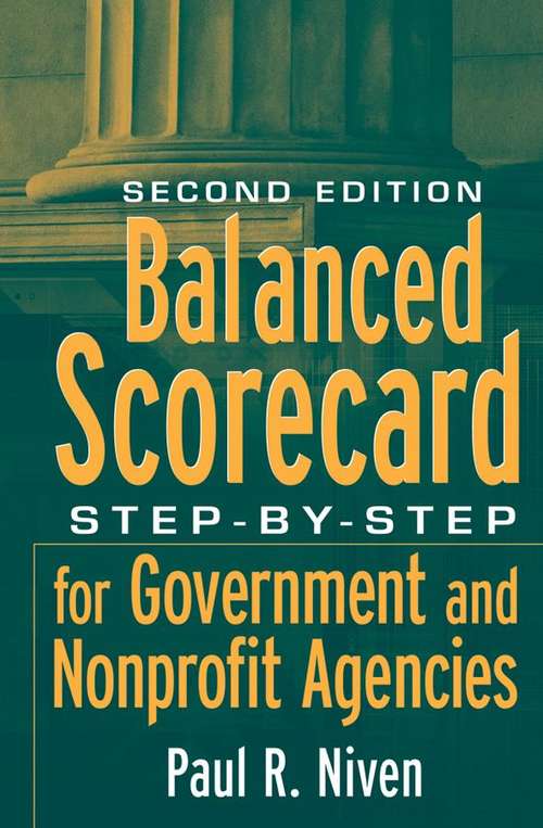 Book cover of Balanced Scorecard: Step-by-step For Government And Nonprofit Agencies (PDF)