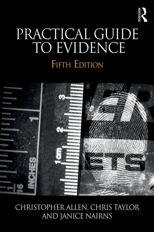 Book cover of Practical Guide to Evidence