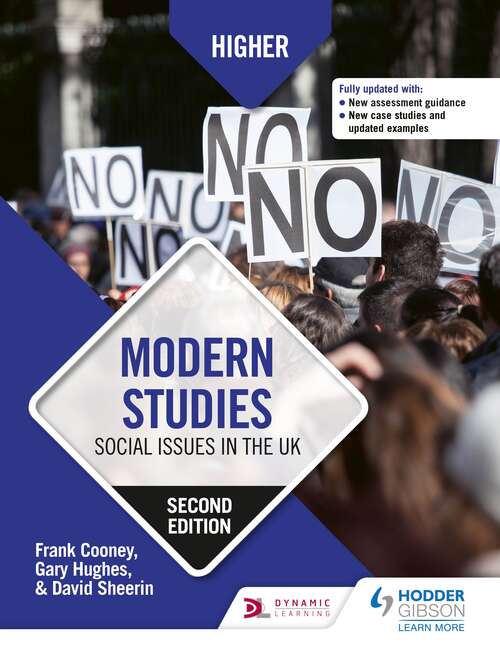 Book cover of Higher Modern Studies: Social Issues in the UK: Second Edition