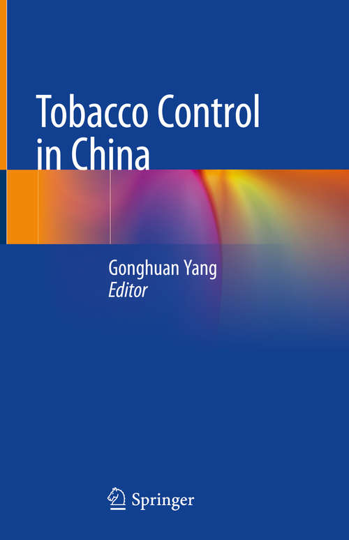 Book cover of Tobacco Control in China