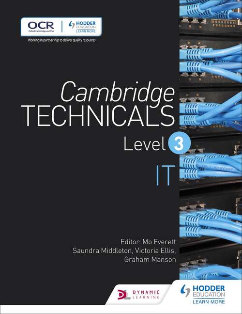 Book cover of Cambridge Technicals Level 3 IT
