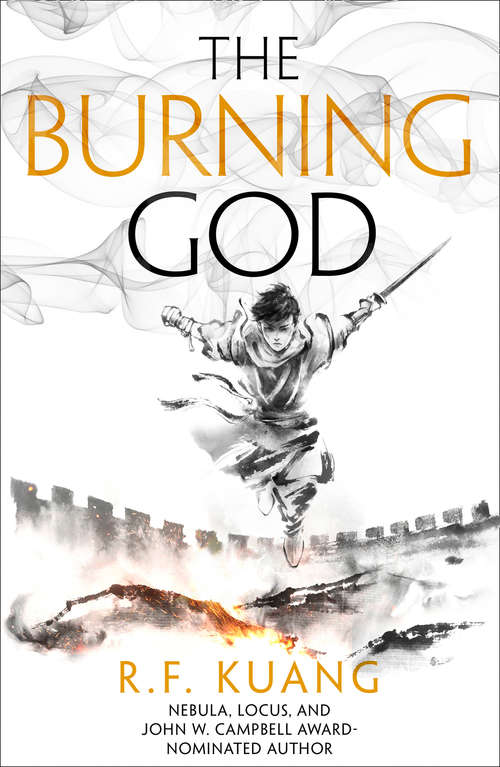 Book cover of The Burning God (The Poppy War #3)