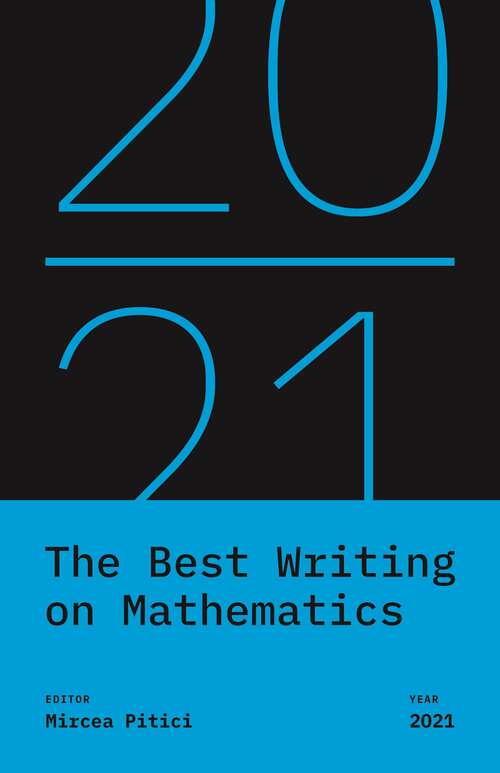 Book cover of The Best Writing on Mathematics 2021 (The Best Writing on Mathematics #20)