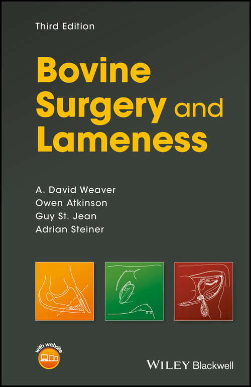 Book cover of Bovine Surgery and Lameness (3) (Library Of Veterinary Practice Ser.)