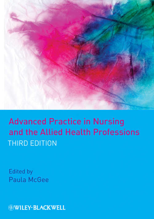 Book cover of Advanced Practice in Nursing and the Allied Health Professions (3)