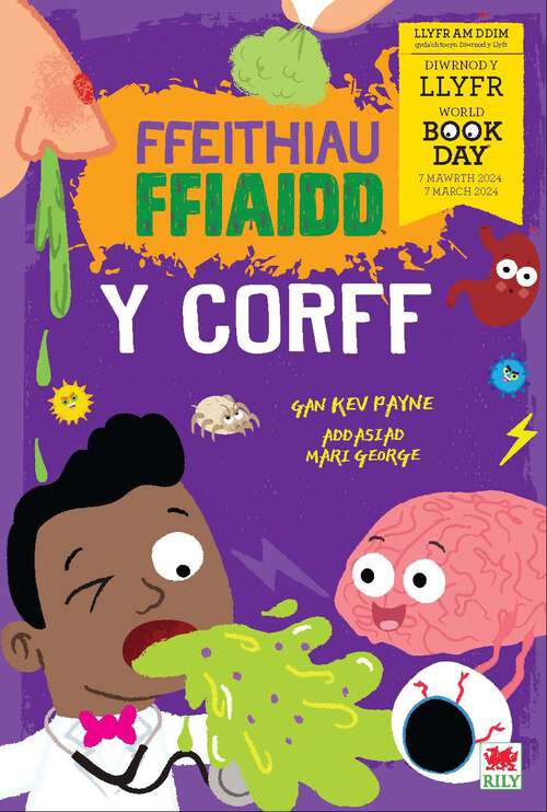 Book cover of Ffeithiasu Ffiadd Y Corff (World Book Day 2024)