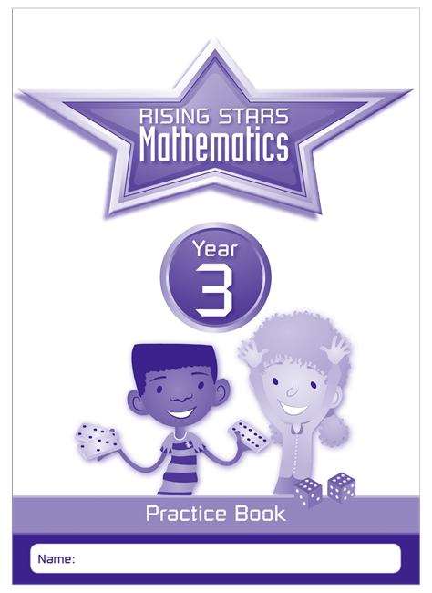 Book cover of Rising Stars Mathematics Year 3 Practice Book (PDF)
