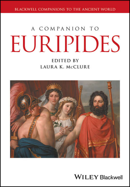 Book cover of A Companion to Euripides (Blackwell Companions to the Ancient World)