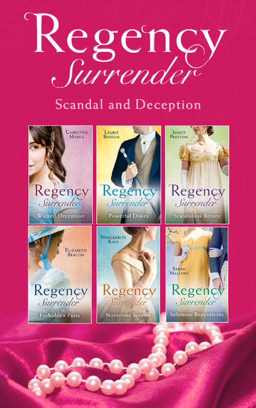 Book cover of Regency Surrender: Scandal And Deception (ePub edition) (Mills And Boon E-book Collections)