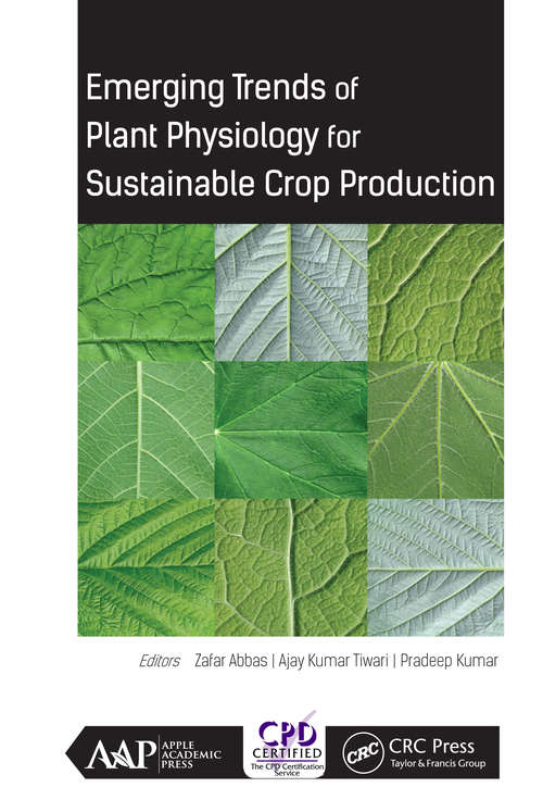 Book cover of Emerging Trends of Plant Physiology for Sustainable Crop Production