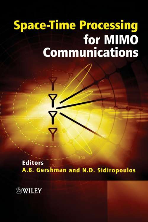 Book cover of Space-Time Processing for MIMO Communications