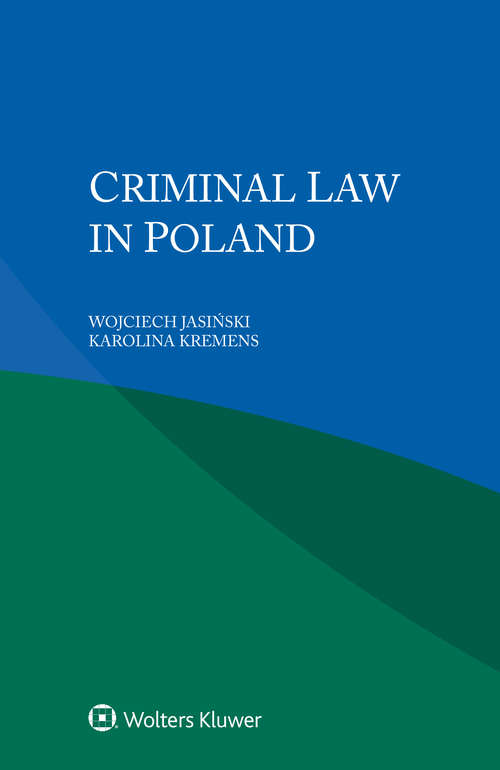Book cover of Criminal Law in Poland