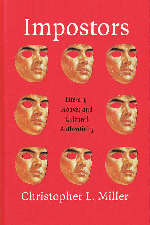 Book cover of Impostors: Literary Hoaxes and Cultural Authenticity