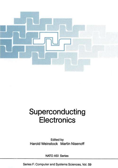 Book cover of Superconducting Electronics (1989) (NATO ASI Subseries F: #59)
