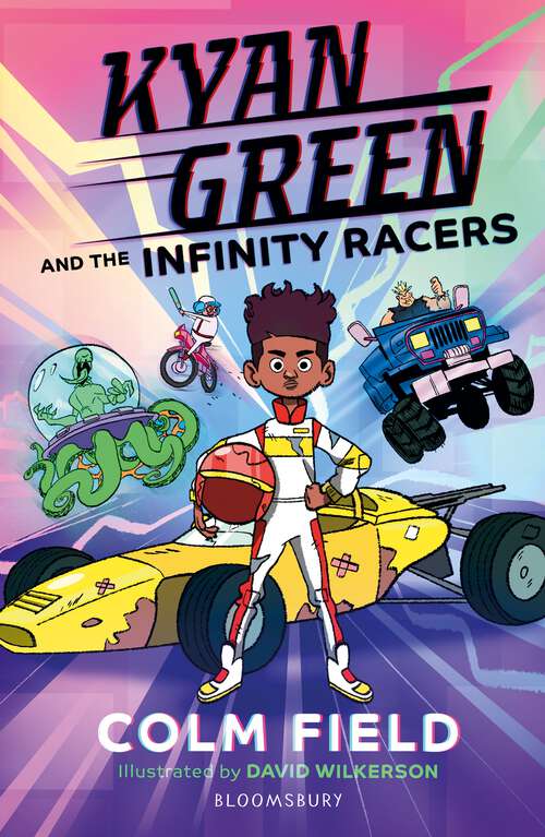 Book cover of Kyan Green and the Infinity Racers