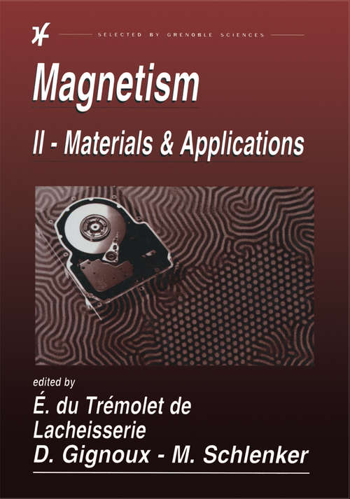 Book cover of Magnetism: II-Materials and Applications (2002)