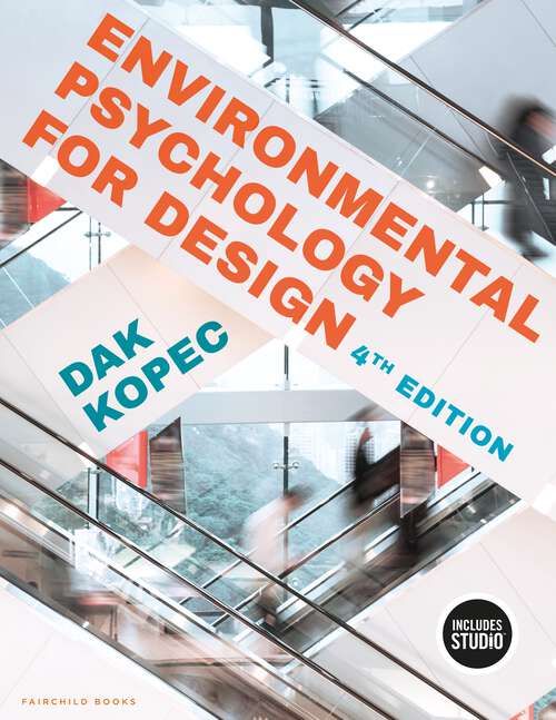 Book cover of Environmental Psychology for Design: - with STUDIO
