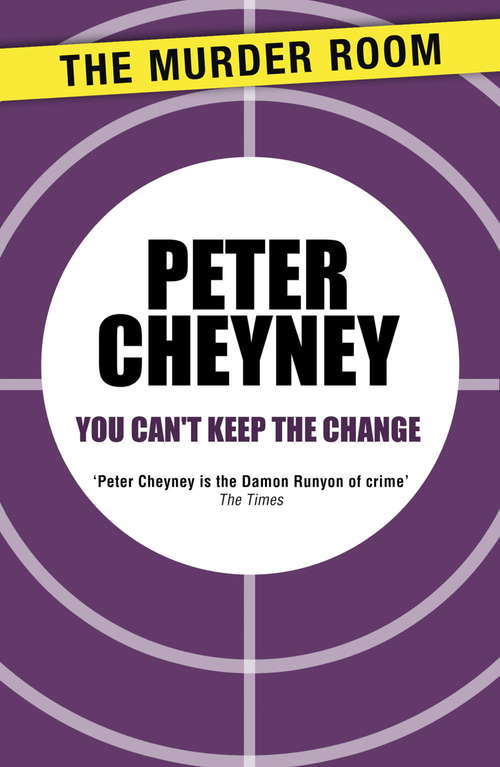 Book cover of You Can't Keep the Change (Slim Callaghan)