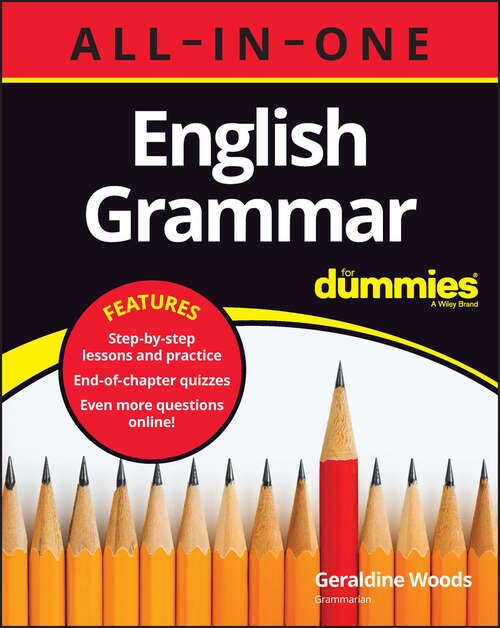 Book cover of English Grammar All-in-One For Dummies (+ Chapter Quizzes Online)