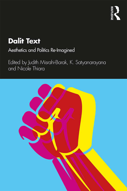 Book cover of Dalit Text: Aesthetics and Politics Re-imagined