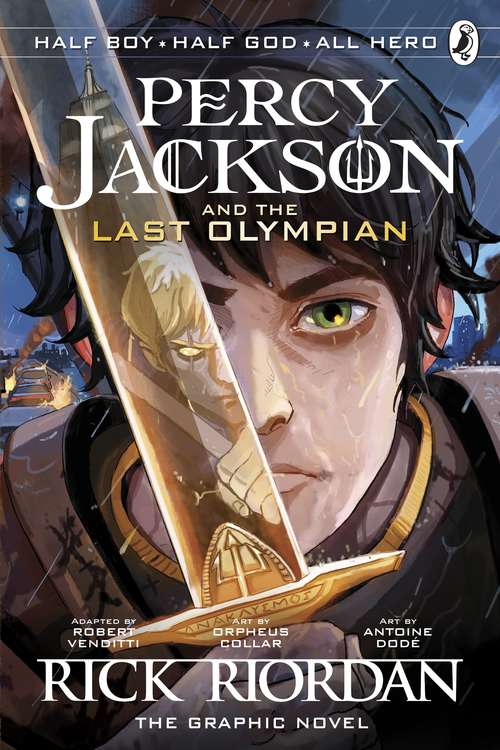 Book cover of The Last Olympian: The Graphic Novel (5) (Percy Jackson Ser. #5)