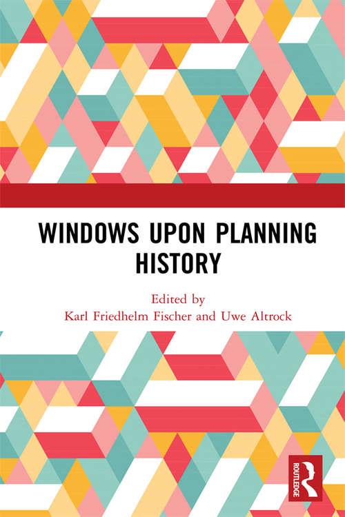 Book cover of Windows Upon Planning History