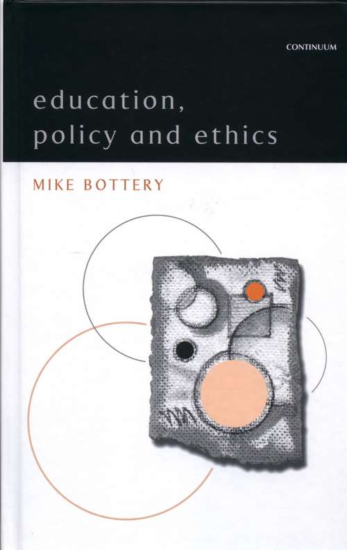 Book cover of Education, Policy and Ethics