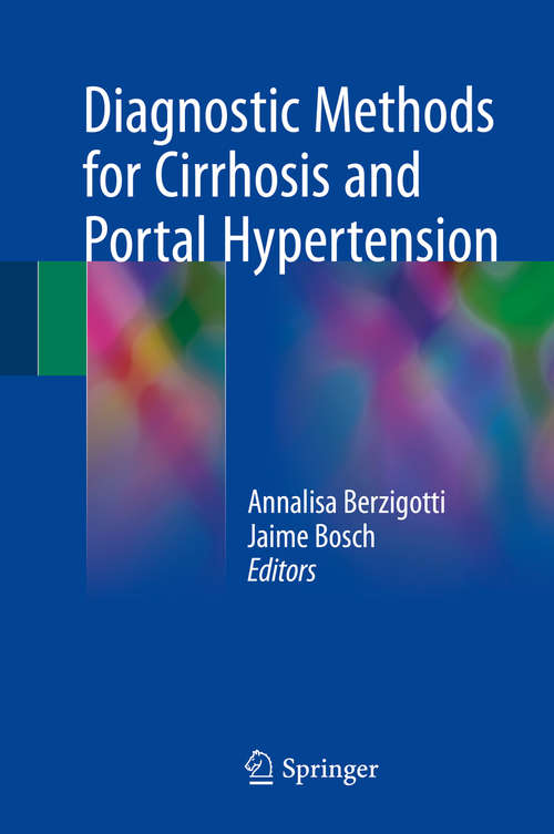 Book cover of Diagnostic Methods for Cirrhosis and Portal Hypertension