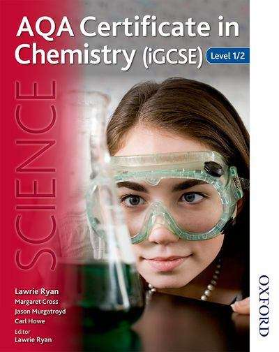 Book cover of AQA Certificate in Chemistry (iGCSE): Level 1/2 (PDF)