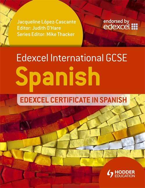 Book cover of Edexcel International GCSE and Certificate Spanish (PDF)