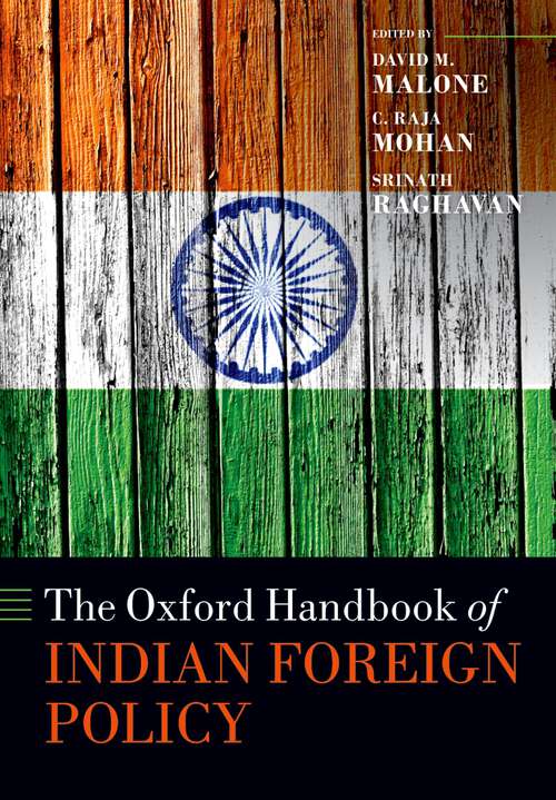 Book cover of The Oxford Handbook of Indian Foreign Policy (Oxford Handbooks)