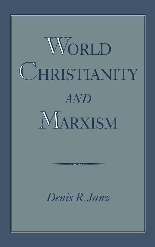 Book cover of World Christianity and Marxism