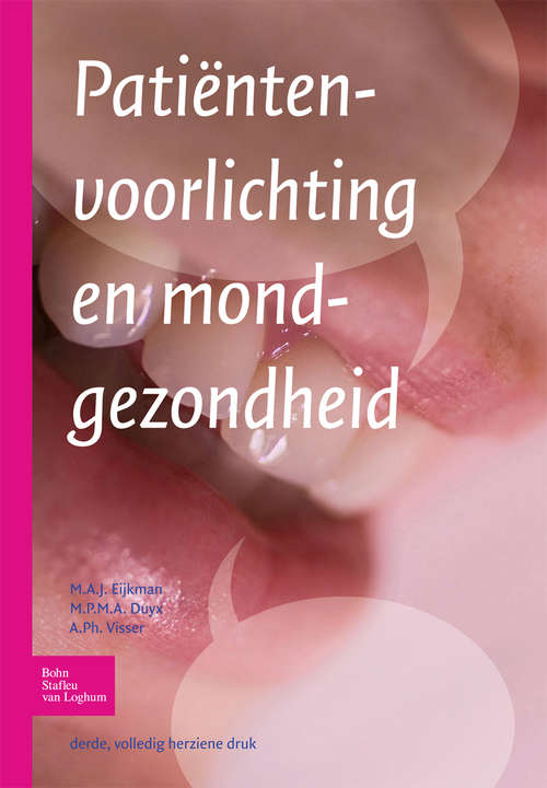 Book cover of Patiëntenvoorlichting en mondgezondheid (2nd ed. 2005)