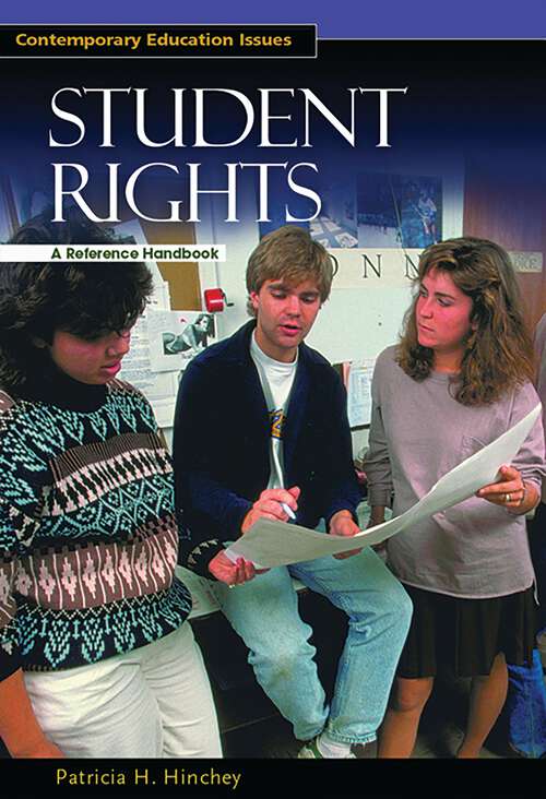 Book cover of Student Rights: A Reference Handbook (Contemporary Education Issues)