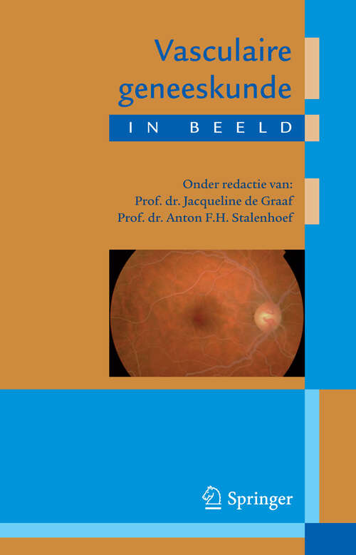 Book cover of Vasculaire geneeskunde in beeld (2012)
