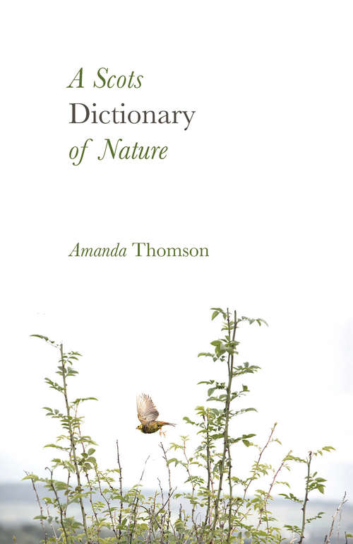 Book cover of A Scots Dictionary of Nature