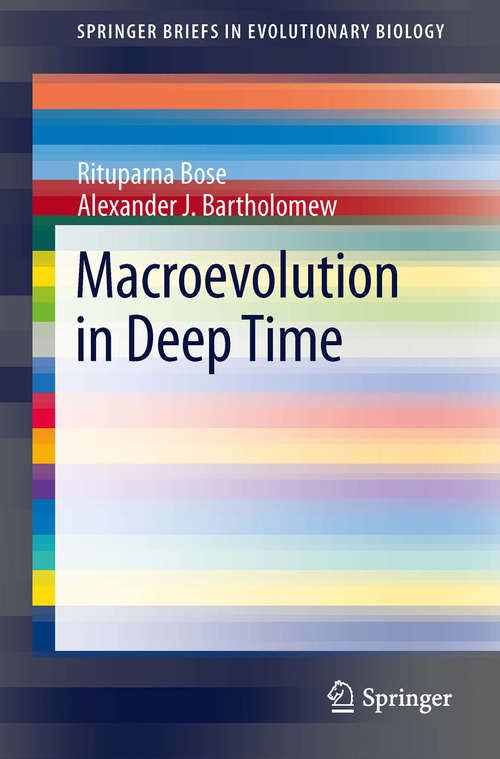 Book cover of Macroevolution in Deep Time (2013) (SpringerBriefs in Evolutionary Biology)