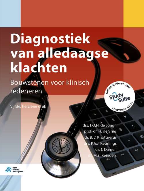 Book cover of Diagnostiek van alledaagse klachten: Bouwstenen voor klinisch redeneren (5th ed. 2021)