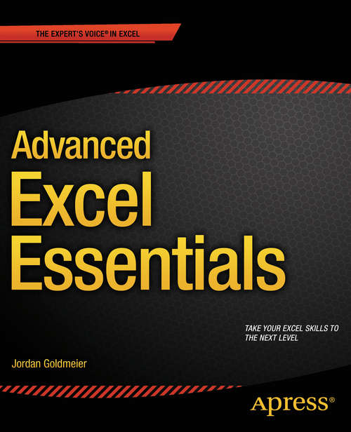 Book cover of Advanced Excel Essentials (1st ed.)