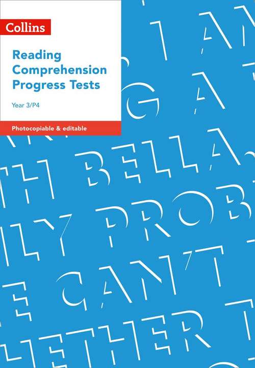Book cover of Reading Comprehension Progress Tests Year 3/P4 (PDF)