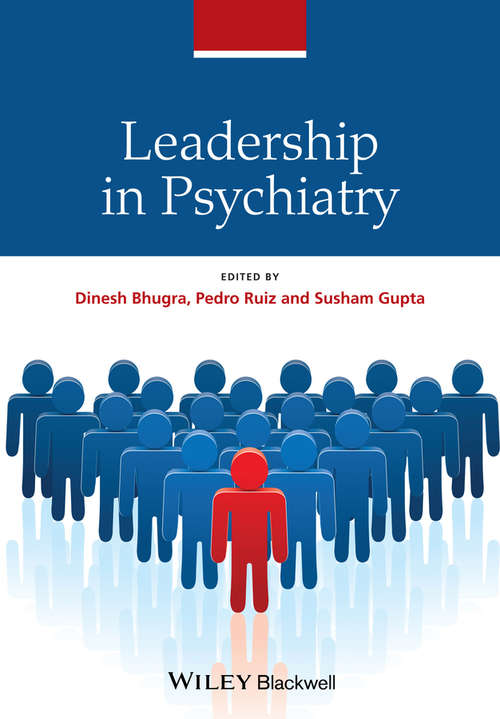 Book cover of Leadership in Psychiatry