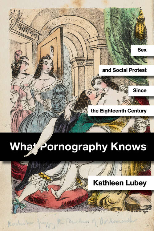 Book cover of What Pornography Knows: Sex and Social Protest since the Eighteenth Century
