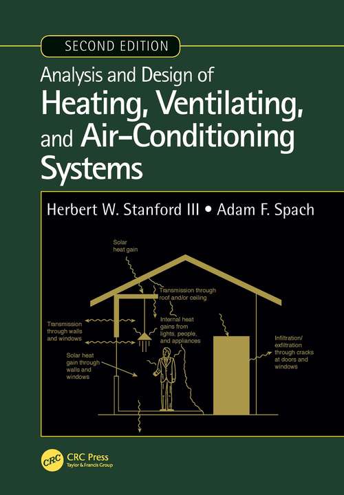 Book cover of Analysis and Design of Heating, Ventilating, and Air-Conditioning Systems, Second Edition (2)