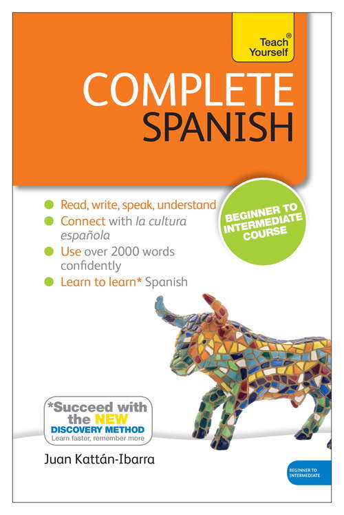 Book cover of Complete Spanish: Enhanced eBook: New edition (Teach Yourself Audio eBooks)