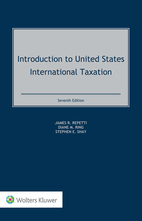 Book cover of Introduction to United States International Taxation