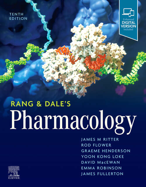 Book cover of Rang & Dale's Pharmacology E-Book: Rang & Dale's Pharmacology E-Book (10)