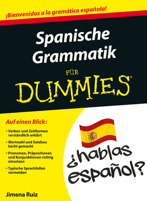 Book cover of Spanische Grammatik für Dummies (Für Dummies)